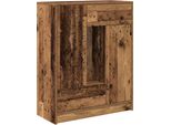 Syfax™ Credenza Con Cassetti E Ante Legno Antico 73X31X90 Cm