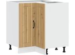 Syfax™ Base Ad Angolo Cucina Lucca Rovere Artigianale Truciolato