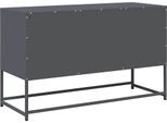 Syfax™ Mobile Tv Antracite 100,5X39X60,5 Cm In Acciaio