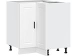 Syfax™ Base Ad Angolo Cucina Porto Bianco In Legno Multistrato