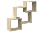 Syfax™ Mobile A Parete 78X18X71 Cm Rovere Sonoma In Legno Multistrato