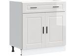Syfax™ Base Da Cucina Porto Bianco Lucido In Legno Multistrato
