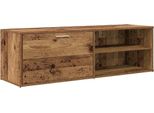 Syfax™ Mobile Porta Tv Legno Antico 120X34X37 Cm In Legno Multistrato