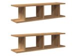 Syfax™ Mensole Da Parete 2 Pz Artigianale 90X18X20 Cm In Truciolato