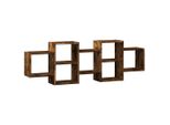 Syfax™ Mensola A Muro Rovere Fumo 129X18X42 Cm In Truciolato