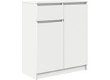 Syfax™ Credenza Con Cassetto Bianco 71X35X84 Cm In Legno Multistrato