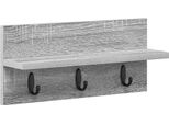 Syfax™ Appendiabiti A Muro Grigio Sonoma 40 X 10,5 X 18 Cm