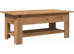 Syfax™ Tavolino Salotto Rovere Artigianale 102X55X42 Cm Multistrato
