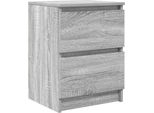 Syfax™ Mobile Tv Grigio Sonoma 40X35X54 Cm In Legno Multistrato