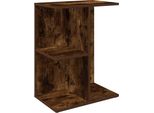 Syfax™ Comodino Rovere Fumo 46,5X29X61 Cm In Legno Multistrato