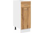 Syfax™ Cassettiera “Lyon” Rovere Artigianale 30X46X81,5 Cm