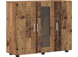 Syfax™ Armadio In Legno Legno Vecchio 88,5 X 30,5 X 73 Cm
