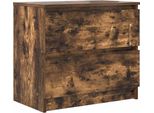 Syfax™ Mobile Tv Rovere Fumo 60X35X54 Cm In Legno Multistrato
