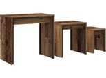 Syfax™ Tavolino Da Salotto 3 Pcs Legno Vecchio Legno Multistrato