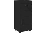 Syfax™ Set Di Armadi Da Bagno Tulum Nero 37 X 31,5 X 82 Cm