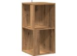 Syfax™ Mobile Angolare Rovere Artigianale 33X33X67 Cm In Truciolato