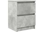 Syfax™ Mobile Porta Tv Grigio Cemento 40X35X54 Cm In Legno Multistrato