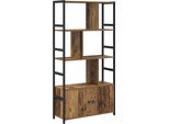 Syfax™ Libreria Legno Vecchio 80 X 30 X 155,5 Cm Legno Multistrato