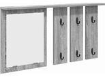 Vidaxl Appendiabiti A Muro Grigio Sonoma 85 X 10 X 45 Cm