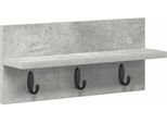 Syfax™ Appendiabiti A Muro Grigio Cemento 40 X 10,5 X 18 Cm