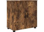Syfax™ Mobile Da Bagno Con Archiviazione Rovere Fumé 61 X 35 X 64 Cm