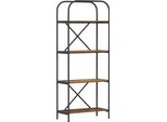 Syfax™ Libreria Legno Vecchio 60 X 30 X 146 Cm Legno Multistrato
