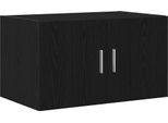 Syfax™ Armadietto A Muro Rovere Nero 70 X 42.5 X 40 Cm