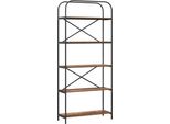 Syfax™ Libreria Legno Vecchio 80 X 30 X 183 Cm Legno Multistrato