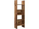 Syfax™ Armadio Per Libri Legno Vecchio 60 X 35 X 180 Cm