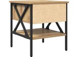 Syfax™ Comodino Con Cassetto Rovere Artigianale 40 X 42 X 45 Cm