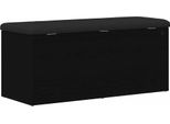 Syfax™ Panchina Con Contenitore Rovere Nero 102 X 42 X 45 Cm