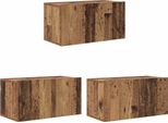 Syfax™ Set Mobile Tv 3 Pcs Marrone 60 X 30 X 30 Cm Legno Multistrato