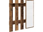 Syfax™ Appendiabiti A Muro Legno Vecchio 100 X 10 X 100 Cm
