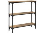 Syfax™ Tavolo Consolle Rovere Artigianale 75 X 22,5 X 75 Cm