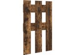 Vidaxl Comodino Da Parete In Rovere Affumicato 65 X 3 X 100 Cm