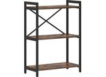 Syfax™ Libreria Rovere Fumé 60 X 30 X 85 Cm Legno Multistrato
