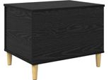 Syfax™ Armadio Da Notte Rovere Nero 60 X 44,5 X 45 Cm