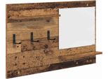 Vidaxl Comodino Da Parete In Legno Riciclato 90 X 10 X 50 Cm Materiale Ligneo