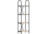 Syfax™ Libreria Rovere Sonoma 40 X 30 X 146 Cm Legno Multistrato