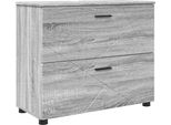 Syfax™ Mobile Da Bagno Con Cassetto Grigio Sonoma 76,5 X 35 X 64 Cm