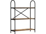Syfax™ Libreria Rovere Fumé 80 X 30 X 109 Cm Legno Multistrato