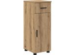 Syfax™ Mobile Da Bagno Con Cassetto Rovere Artigianale 30 X 35 X 80 Cm