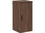 Syfax™ Mobile Da Bagno Con Porta Rovere Marrone 30 X 31,5 X 61 Cm