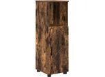 Syfax™ Mobile Da Bagno Con Archiviazione Rovere Fumé 30 X 35 X 95 Cm
