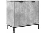 Syfax™ Armadio Per Lavabo Da Bagno Grigio Cemento 60,5 X 33,5 X 61 Cm