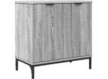 Syfax™ Armadio Per Lavabo Da Bagno Grigio Sonoma 60,5 X 33,5 X 61 Cm
