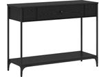 Syfax™ Tavolo Consolle Altro Rovere Nero 100 X 34.5 X 75 Cm