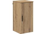 Syfax™ Mobile Da Bagno Con Porta Rovere Artigianale 30 X 31,5 X 61 Cm