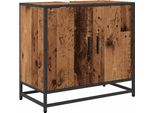 Syfax™ Armadio Per Lavabo Da Bagno Legno Vecchio 65 X 33 X 60 Cm