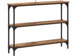 Syfax™ Tavolo Consolle Legno Vecchio 100 X 22,5 X 75 Cm